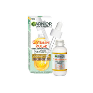 سرم روشن‌کننده گارنیر حاوی ویتامین C خالص برای انواع پوست (30ml)