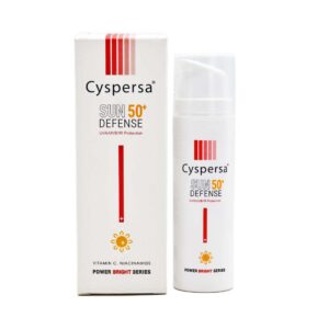 فلوئید ضد آفتاب روشن‌کننده SPF50 سیسپرسا اصل با محافظت بالا و بافت سبک