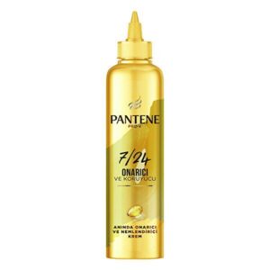 کرم آبرسان پنتن طلایی سری PRO-V، مناسب برای آبرسانی و تقویت موهای خشک و آسیب‌دیده، با فرمولاسیون پرو-ویتامین.