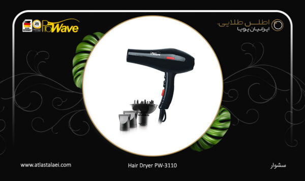 سشوار حرفه‌ای 2200 وات پروویو PW-3110 | قدرت و کیفیت در یک دستگاه - Image 2