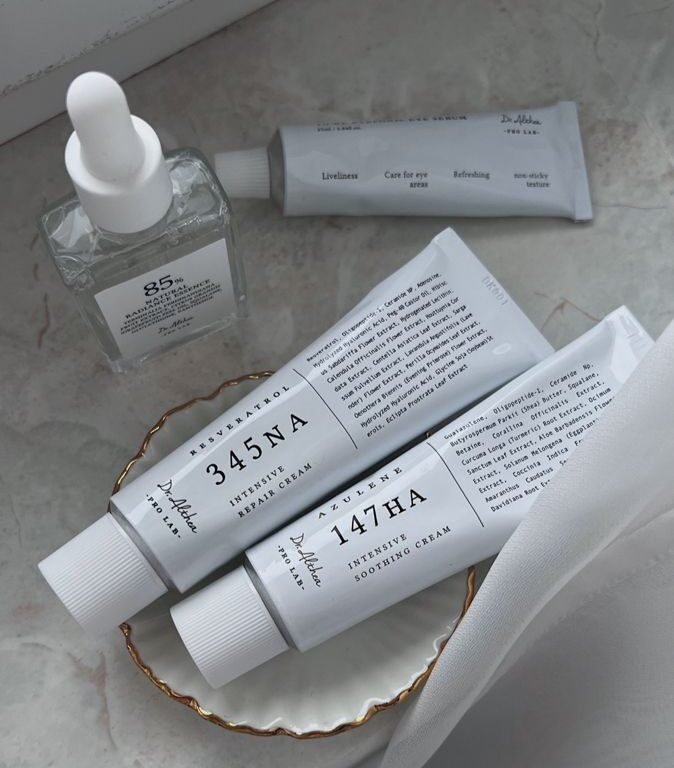 The difference between Dr. Altina's cream 147 and 345